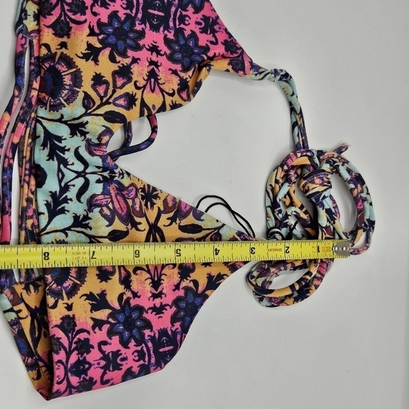 NWT Gypsy 05 swim Mosaic print bikini top only size xs - Picture 9 of 11